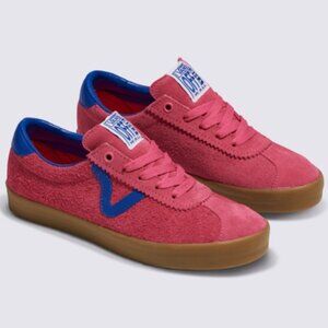 Vans Sport Low Gum Sole Honeysuckle Pink Blue Suede Leather